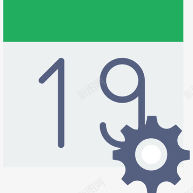 新年日历图片日历交互资源2平面图标图标