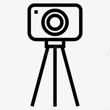 数码相机三脚架数码相机照片图标图标
