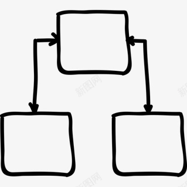 层次结构web元素编译黑色图标图标