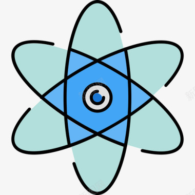 原子医用14彩色128px图标图标