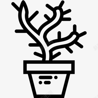 植物成套直系图标图标