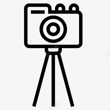 数码相机三脚架数码相机照片图标图标