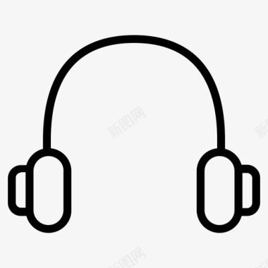 耳机通讯电子产品图标图标
