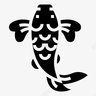鲤鱼动物中国图标图标