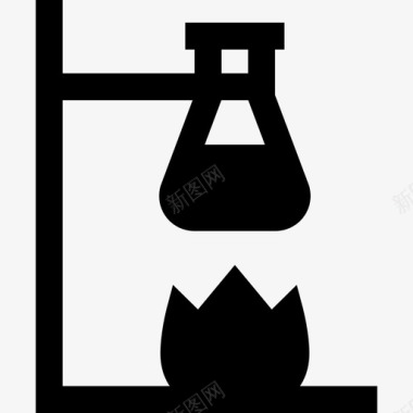 燃烧器实验室元素2填充图标图标
