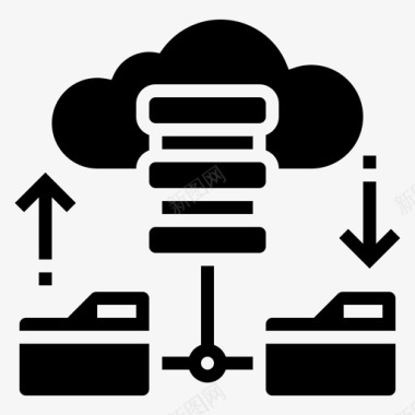 icon云账户数据备份云数据库图标图标