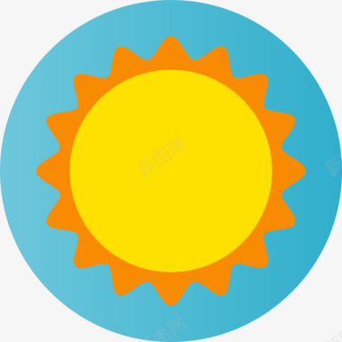 自然太阳自然太阳收藏图标图标