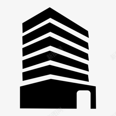 公司标志设计建筑公寓城市图标图标