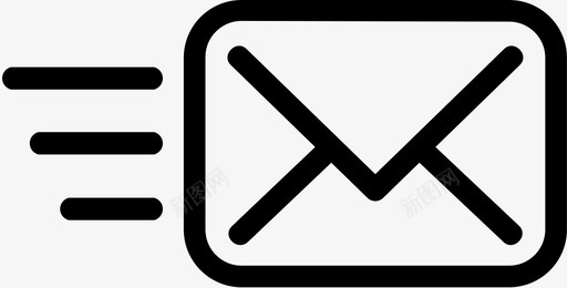 电子邮件概述邮件发送通信电子邮件图标图标