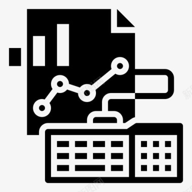 图形数据分析数据图形图标图标
