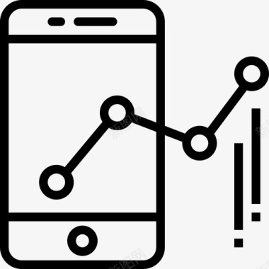 6件套分析业务6线性图标图标