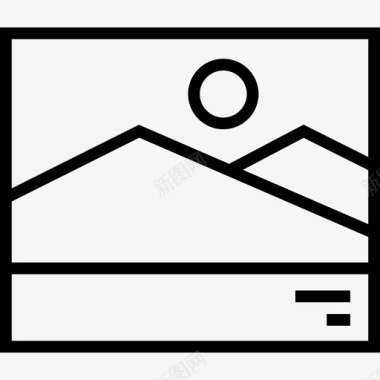 电子照片框照片电子2线性图标图标
