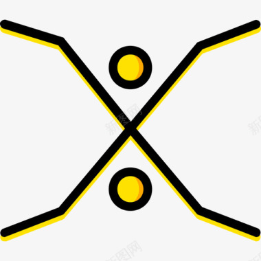 时间符号4黄色图标图标