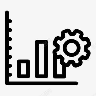 抽象图表图表条形图第二卷图标图标