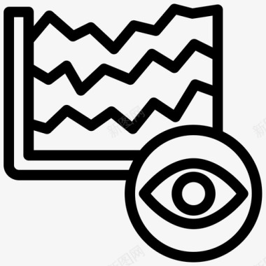 分析图表模板下载图表分析眼睛图标图标