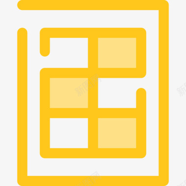 财务手册员工组织3黄色图标图标