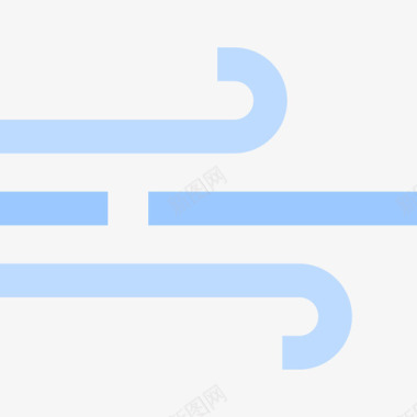 集合漂浮风天气集合2平坦图标图标