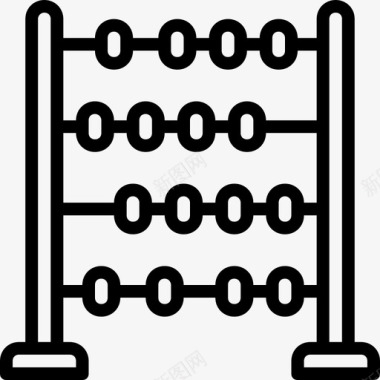 带小算盘算盘教育学7直系图标图标