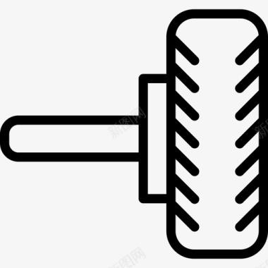 车轮社区图标线性自动车轮图标图标