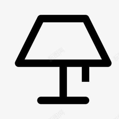 台灯电器灯图标图标