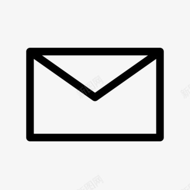 邮件标志邮件信件消息图标图标