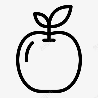 苹果采购产品苹果水果苹果水果甜点图标图标