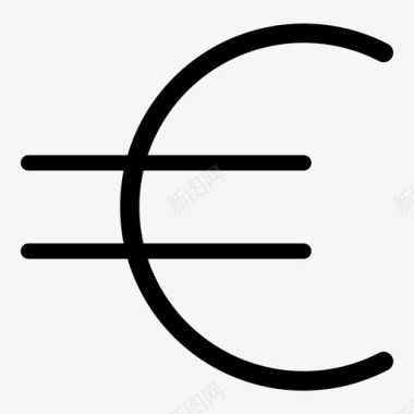 首页界面移动欧元成本欧盟货币图标图标