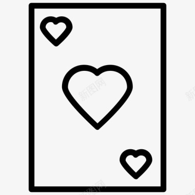 卡片纸牌游戏穿越图标图标