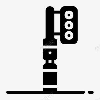 红绿海报红绿灯路标停车灯图标图标