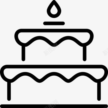生日蛋糕派对2直系图标图标
