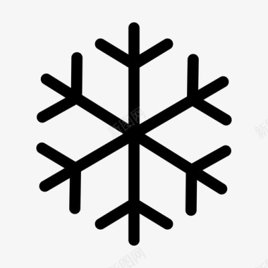 下雪下雪圣诞节天气预报图标图标