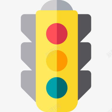 交货红绿灯装运和交货8扁平图标图标