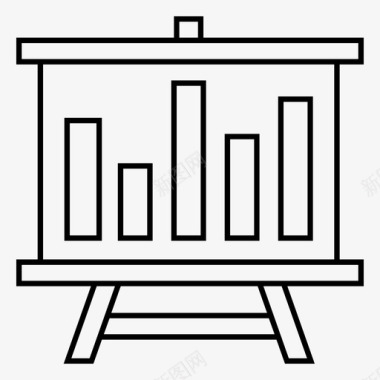 关联图表图表图板演示图标图标