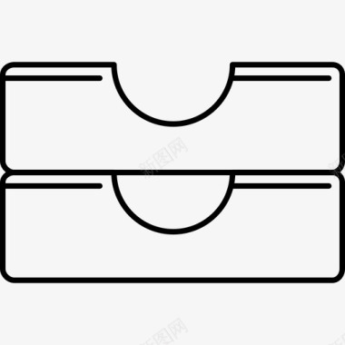 2D办公收件箱办公和商务2128px行图标图标