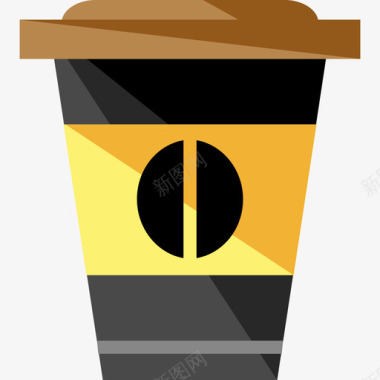 咖啡杯饮料2杯无糖图标图标