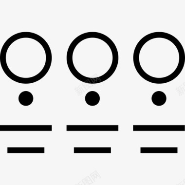 科技感线框线框ui线框细线图标图标