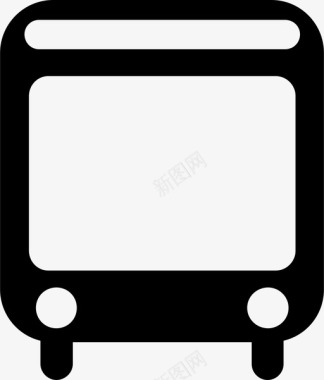公共交通标识公共汽车驾驶公共交通图标图标