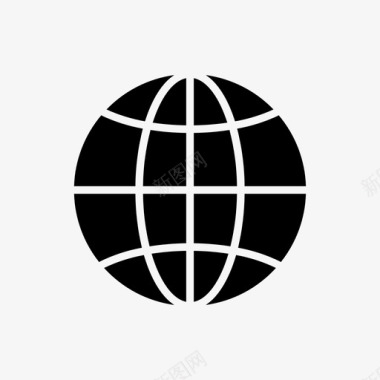 全球化坐标地球图标图标