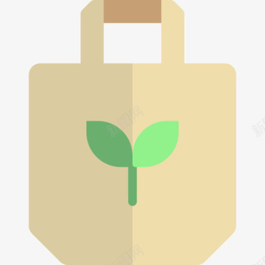 购物袋日常用品动作3平淡图标图标