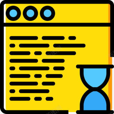 黄色滑雪板浏览器搜索引擎优化和分析2黄色图标图标