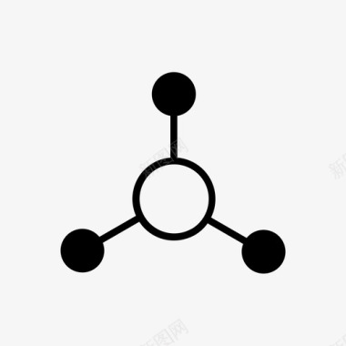 分子分子化学科学图标图标