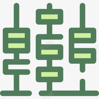 员工绩效考核Abacus员工组织2verde图标图标