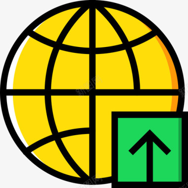 黄色滑雪板全球搜索引擎优化和分析2黄色图标图标
