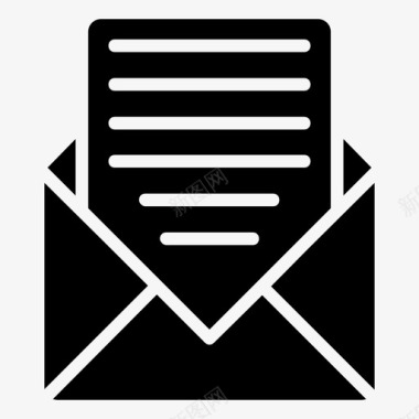 信封的消息信件电子邮件信封图标图标