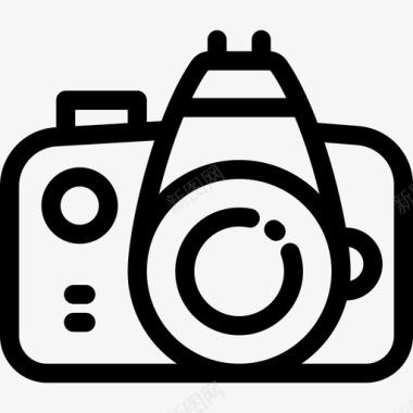 火焰小图标照片小工具6线性图标图标