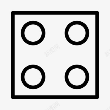 折叠式棋盘儿棋盘游戏赌场骰子方块图标图标