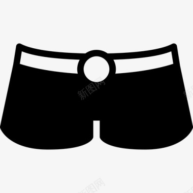 短裤女装2填充图标图标