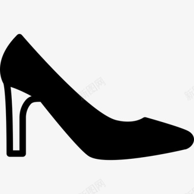 女鞋高跟鞋女鞋2填充图标图标