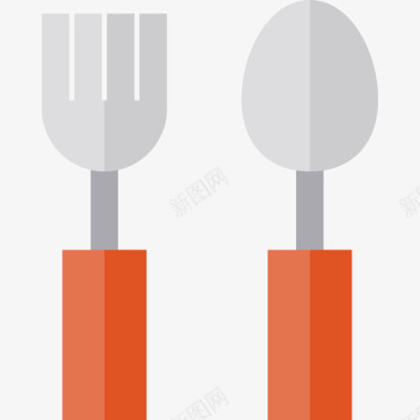 餐具餐具餐厅12公寓图标图标