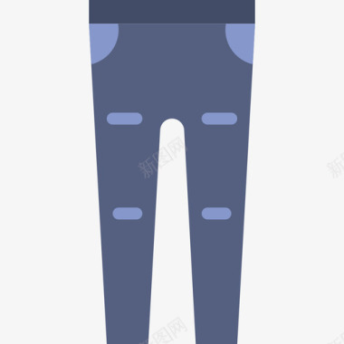 裤子男装平底鞋图标图标